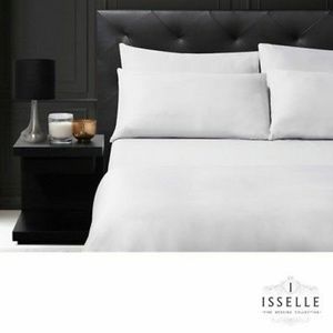 Isselle Beaufort Sheet Set - White Ivory - Queen
